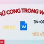 Cách Lộn Ngược Chữ Trong Word