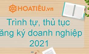 Trình Tự Thủ Tục Đăng Ký Doanh Nghiệp